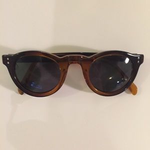 SEE Eyewear round-framed sunglasses in light brown
